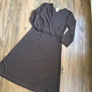Sigrid Olsen Faux Wrap Dress
